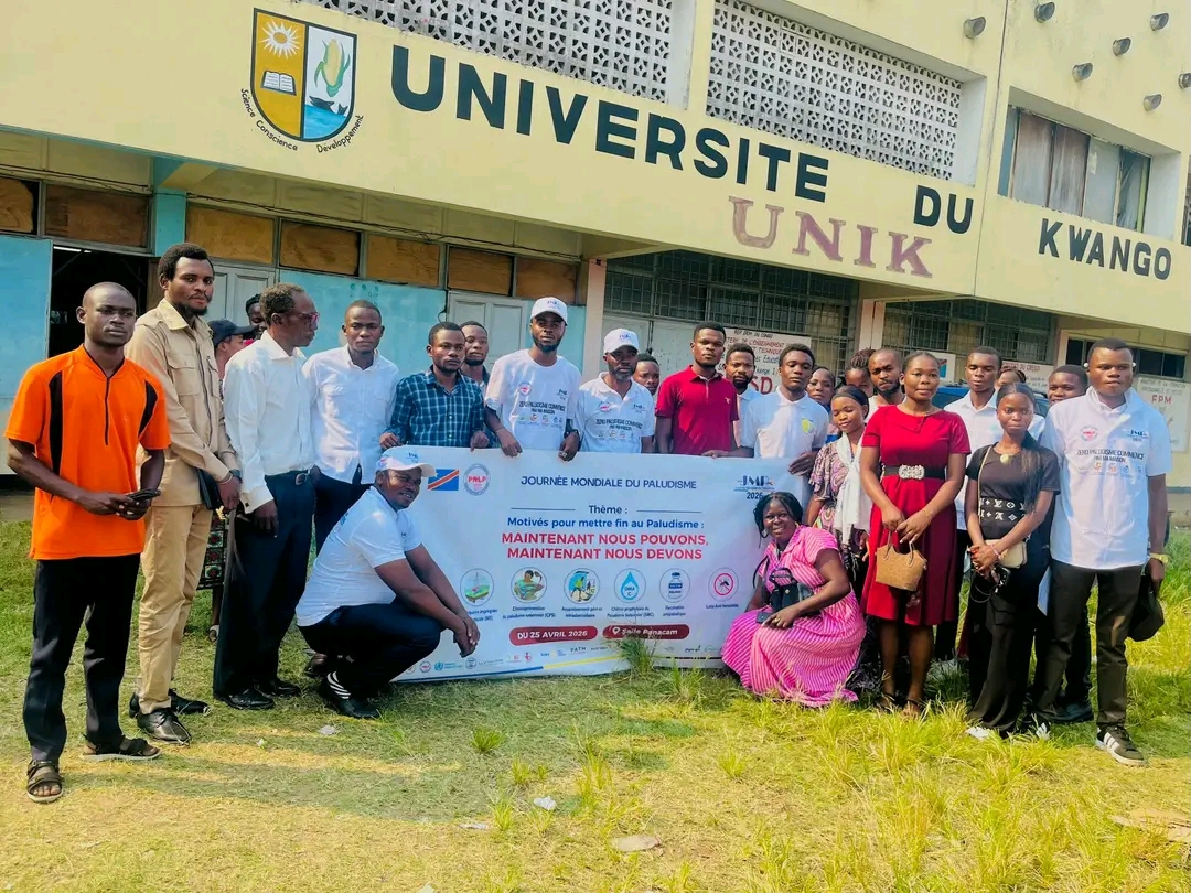 KWANGO :Matinée scientifique à l’Université du Kwango : ensemble contre le paludisme